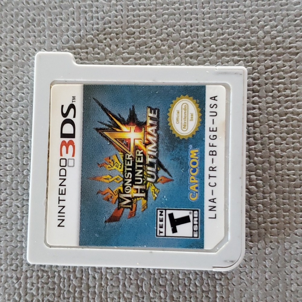 Nintendo 3DS Monster Hunter 4